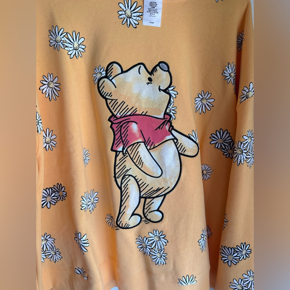 NWT Winnie the Pooh Sweater 🧡🌼 - Picture 3 of 6